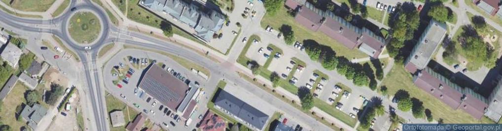 Zdjęcie satelitarne Trafostacja