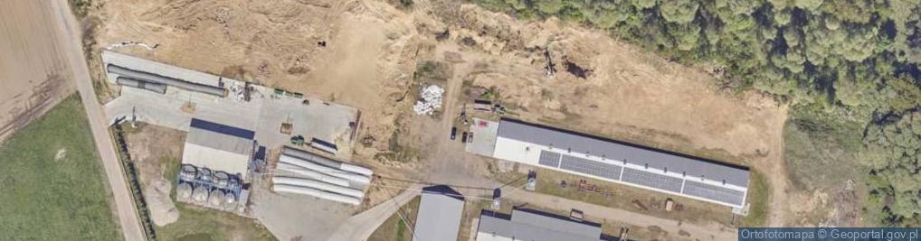 Zdjęcie satelitarne Trafostacja
