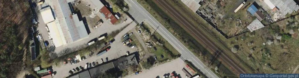 Zdjęcie satelitarne Trafostacja