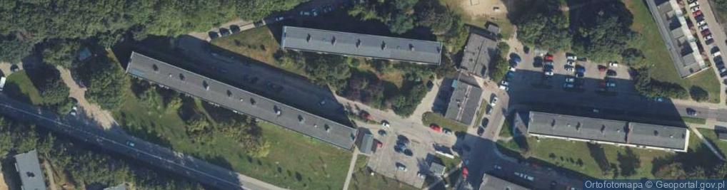 Zdjęcie satelitarne Trafostacja
