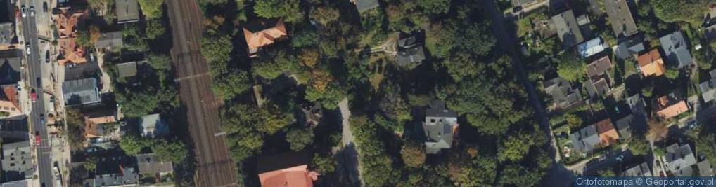 Zdjęcie satelitarne Trafostacja