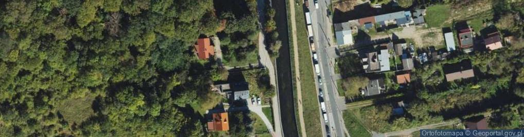 Zdjęcie satelitarne Trafostacja