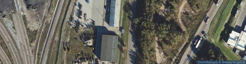 Zdjęcie satelitarne Trafostacja