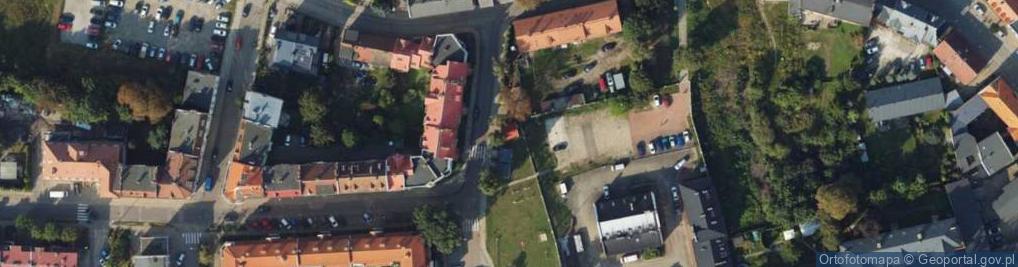 Zdjęcie satelitarne Trafostacja