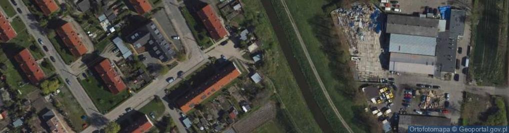 Zdjęcie satelitarne Trafostacja