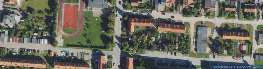 Zdjęcie satelitarne Trafostacja