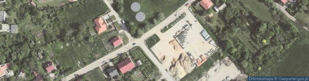 Zdjęcie satelitarne Trafostacja