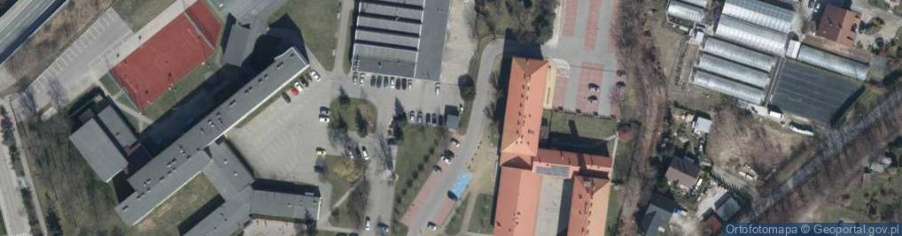 Zdjęcie satelitarne Trafostacja