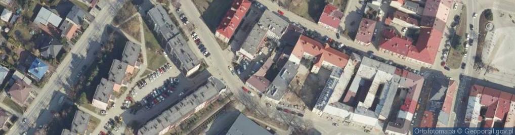 Zdjęcie satelitarne Trafostacja