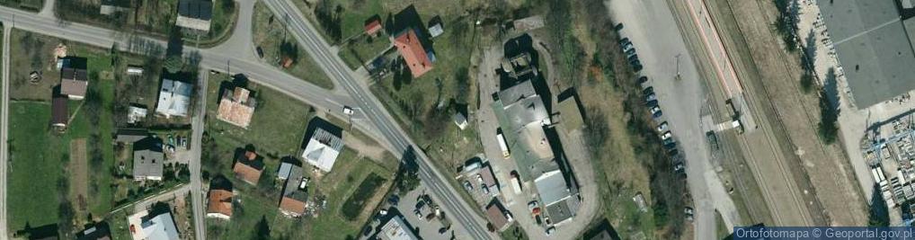 Zdjęcie satelitarne Trafostacja