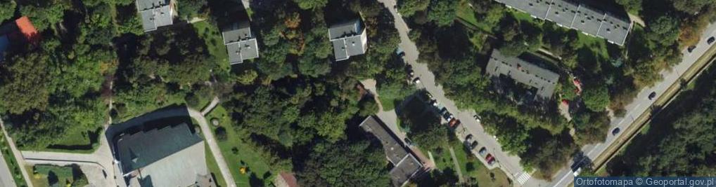 Zdjęcie satelitarne Trafostacja
