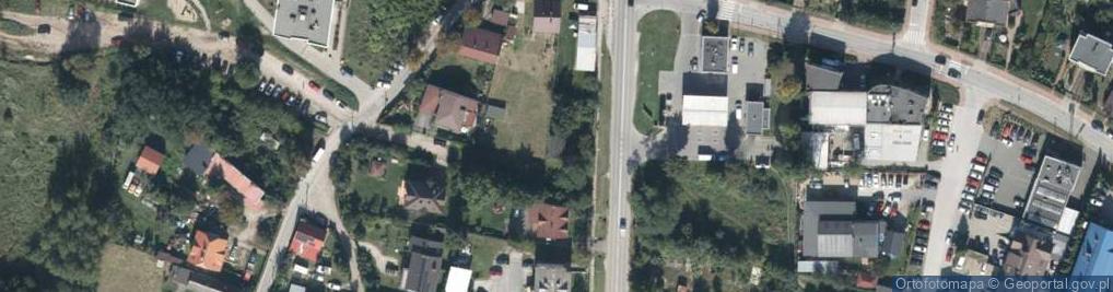 Zdjęcie satelitarne Trafostacja