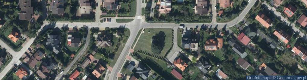 Zdjęcie satelitarne Trafostacja