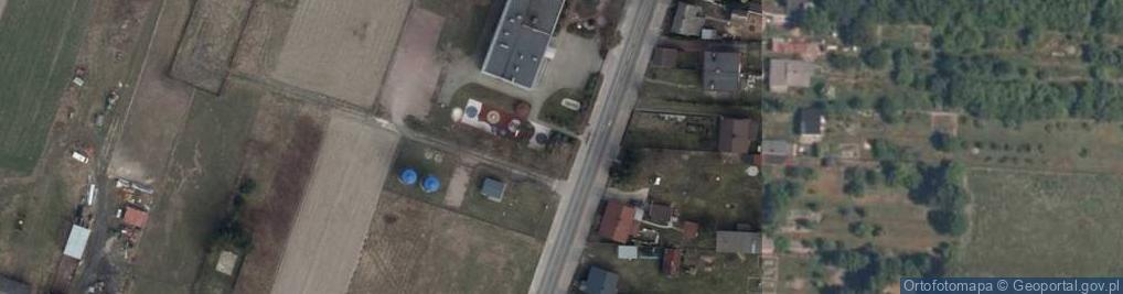 Zdjęcie satelitarne Trafostacja