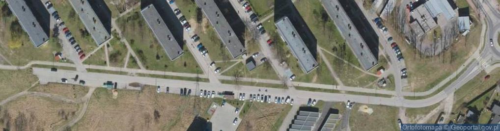 Zdjęcie satelitarne Trafostacja