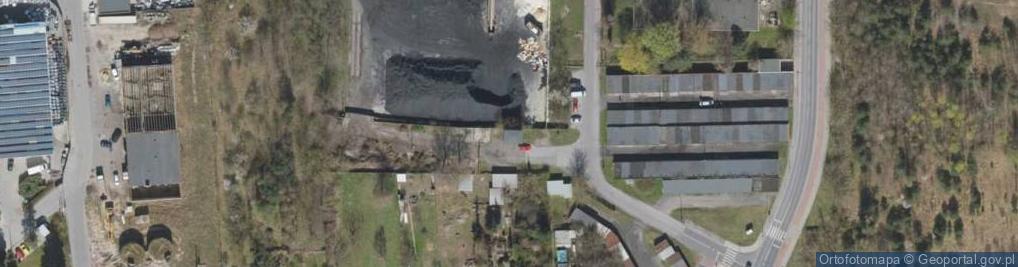 Zdjęcie satelitarne Trafostacja