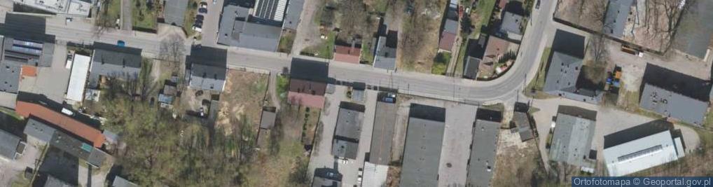 Zdjęcie satelitarne Trafostacja