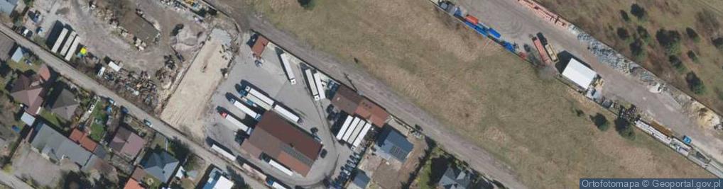 Zdjęcie satelitarne Trafostacja