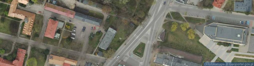Zdjęcie satelitarne Trafostacja