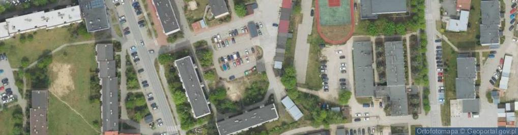 Zdjęcie satelitarne Trafostacja