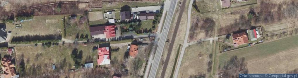 Zdjęcie satelitarne Trafostacja