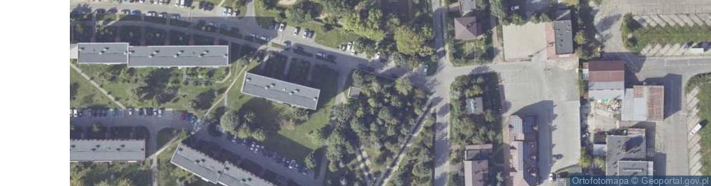 Zdjęcie satelitarne Trafostacja