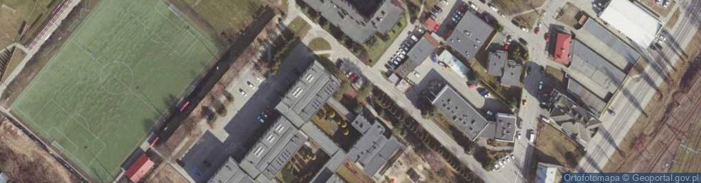 Zdjęcie satelitarne Trafostacja