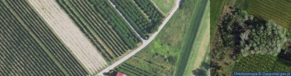 Zdjęcie satelitarne Trafostacja