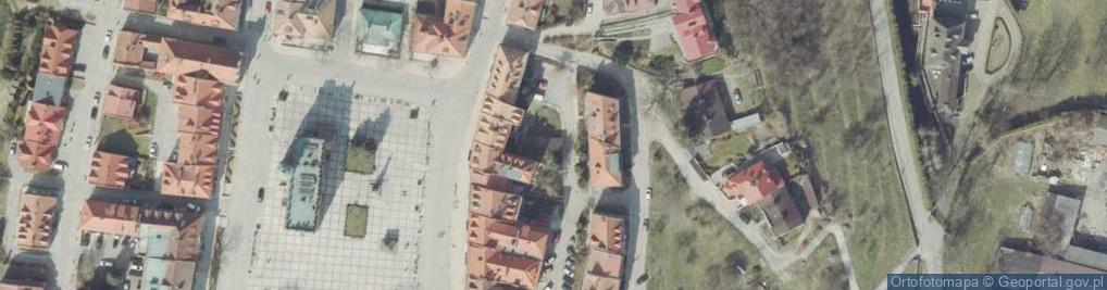 Zdjęcie satelitarne Trafostacja