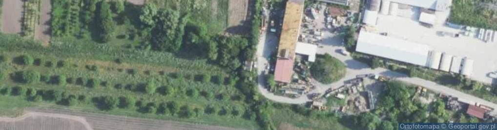 Zdjęcie satelitarne Trafostacja