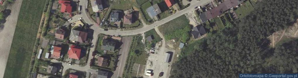 Zdjęcie satelitarne Trafostacja