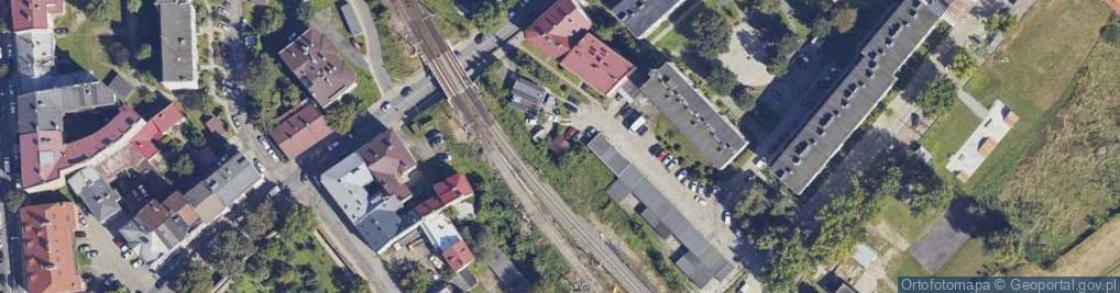 Zdjęcie satelitarne Trafostacja