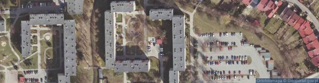 Zdjęcie satelitarne Trafostacja