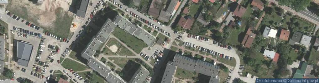 Zdjęcie satelitarne Trafostacja