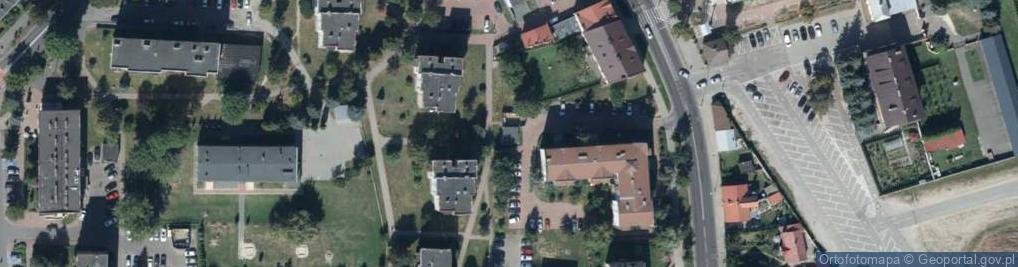Zdjęcie satelitarne Trafostacja