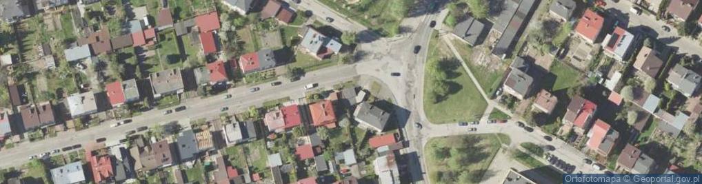 Zdjęcie satelitarne Trafostacja