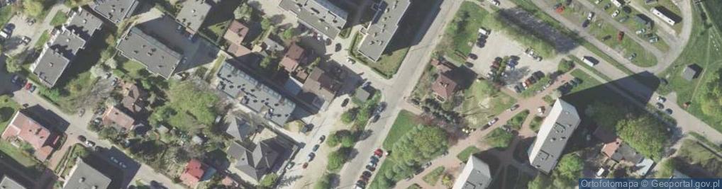 Zdjęcie satelitarne Trafostacja