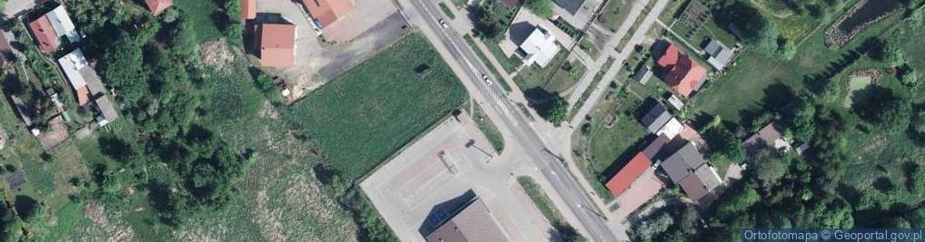 Zdjęcie satelitarne Trafostacja