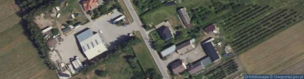 Zdjęcie satelitarne Trafostacja