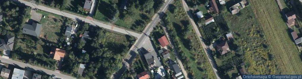 Zdjęcie satelitarne Trafostacja