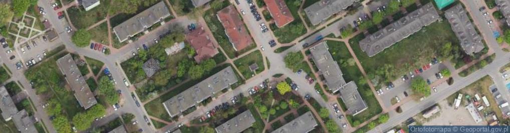 Zdjęcie satelitarne Trafostacja