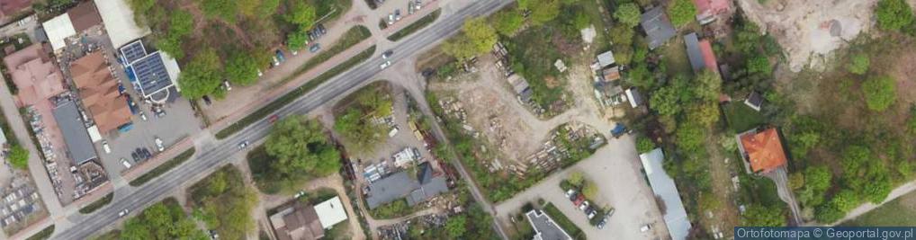 Zdjęcie satelitarne Trafostacja