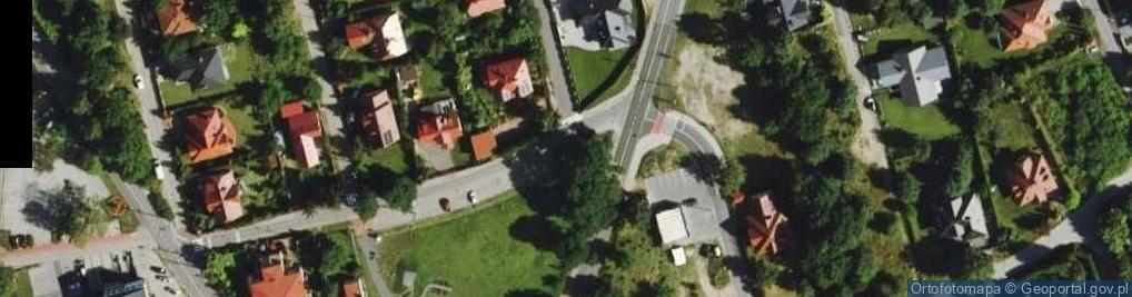 Zdjęcie satelitarne Trafostacja