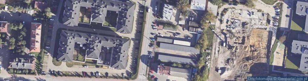 Zdjęcie satelitarne Trafostacja