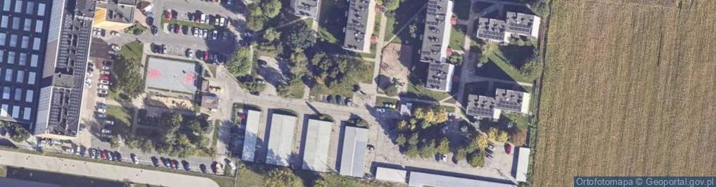Zdjęcie satelitarne Trafostacja