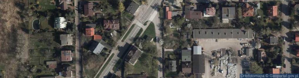 Zdjęcie satelitarne Trafostacja