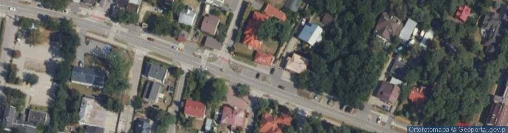 Zdjęcie satelitarne Trafostacja