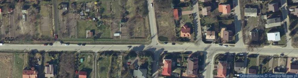 Zdjęcie satelitarne Trafostacja