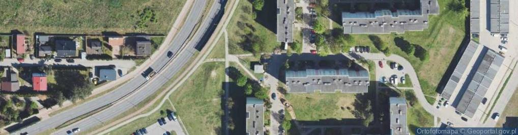 Zdjęcie satelitarne Trafostacja