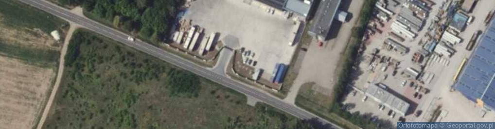 Zdjęcie satelitarne Trafostacja